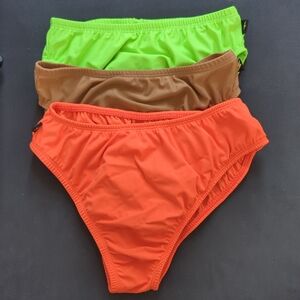 Cleo The Hurricane High Waisted Hi Cut Bottoms Medium